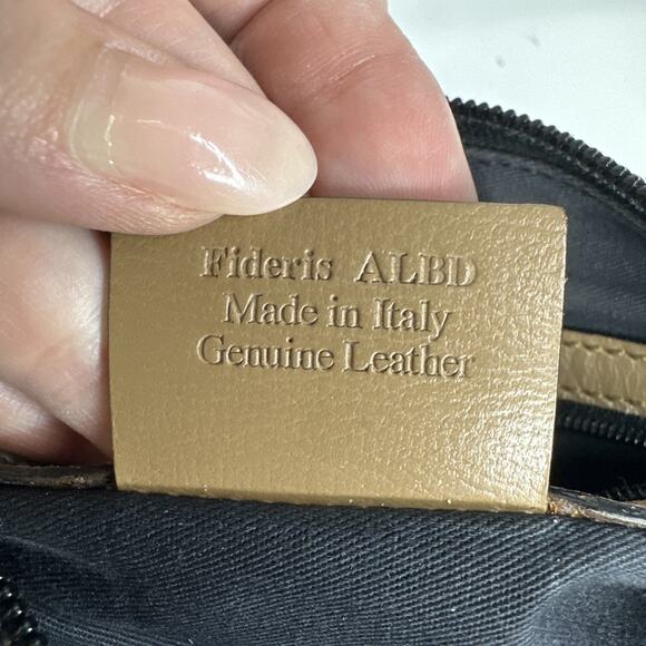 Bally Black/Beige Nylon and Leather Baguette Bag - Picture 15 of 16